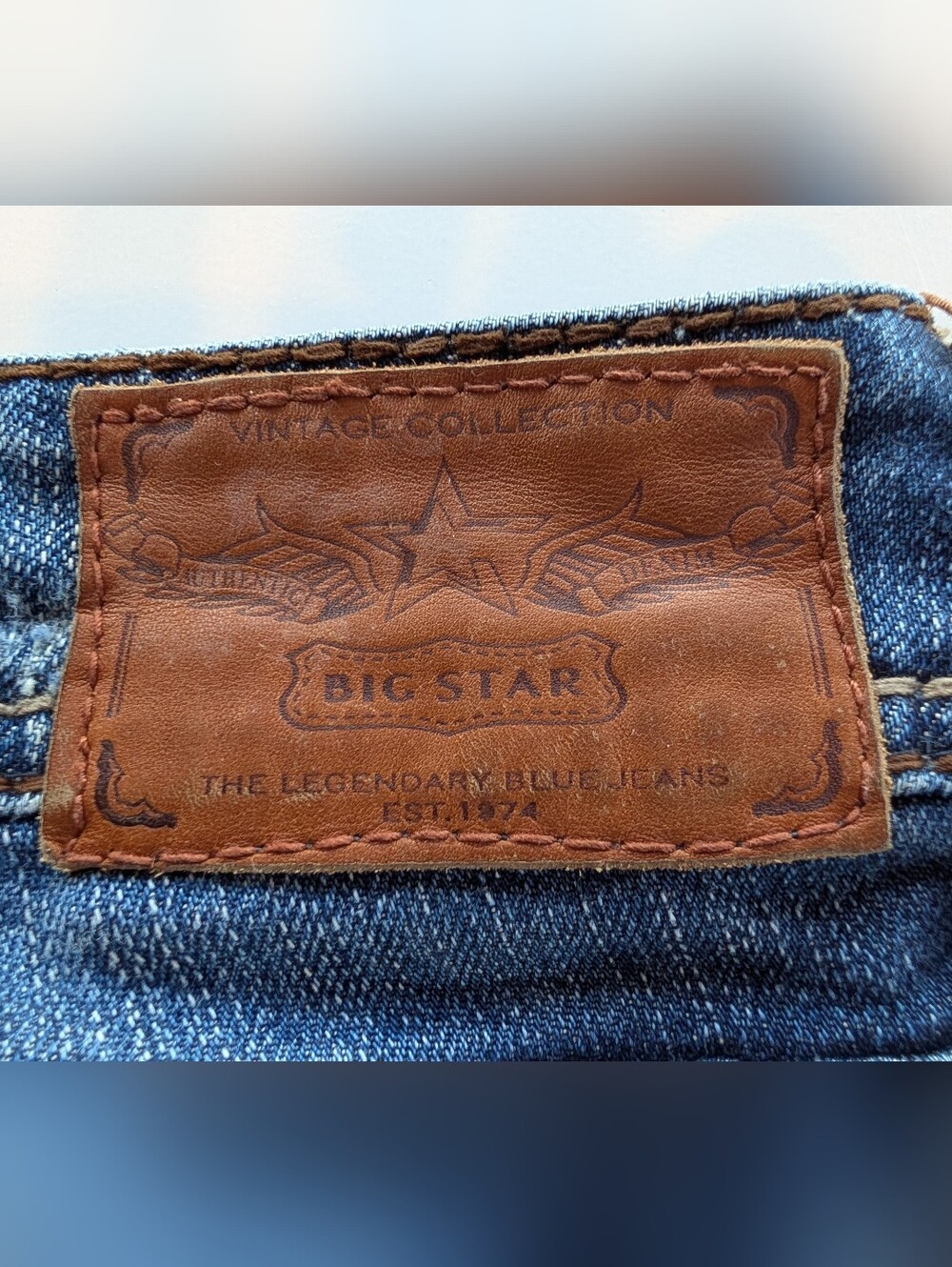Y2K Big Star Sophie Low Rise Embellished Pockets Denim Jeans 28L - Picture 6 of 12